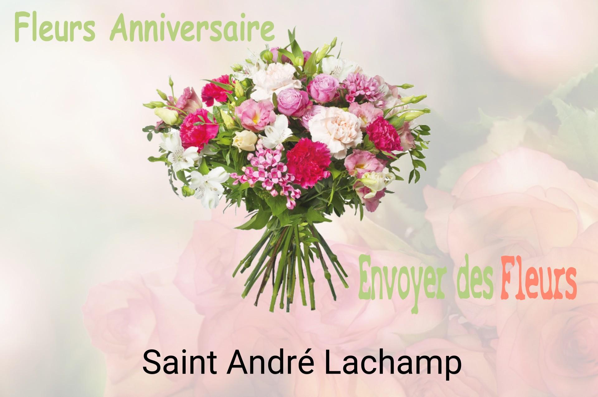 Bouquet de fleurs d’anniversaire livré à Saint-André-Lachamp
